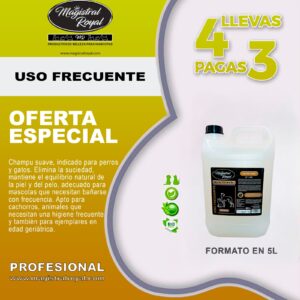 CHAMPÚ USO FRECUENTE COCO
