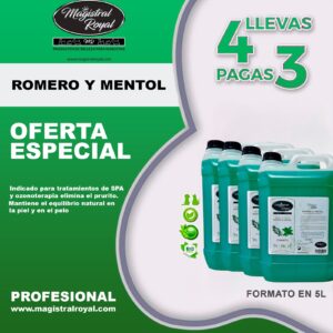 CHAMPÚ ROMERO MENTOL
